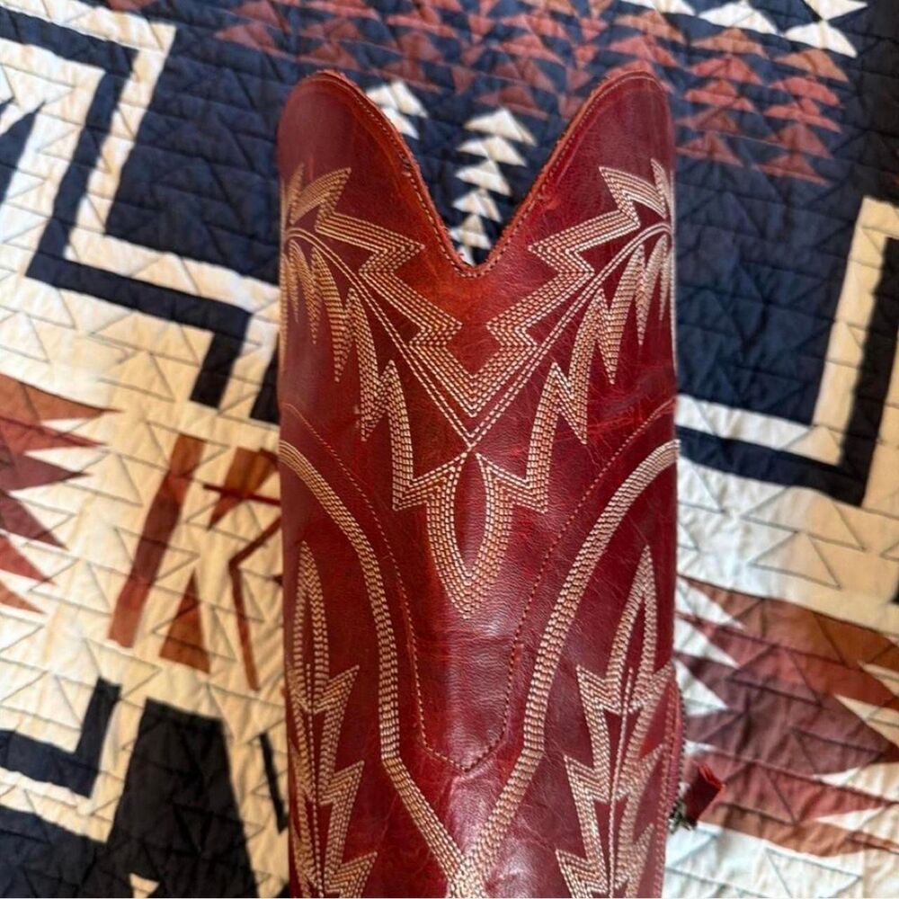 Unbranded Women's Burgundy and Red Boots - Picture 7 of 8